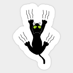 Black Cat Sticker